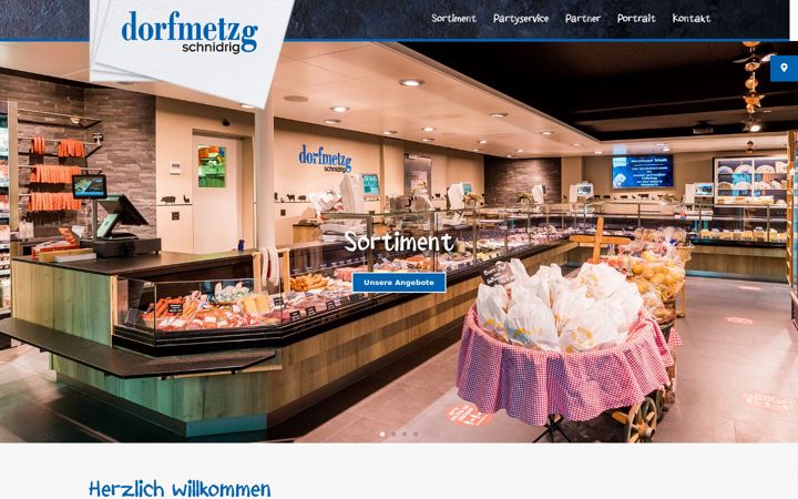Screenshot of dorfmetzg-einsiedeln.ch