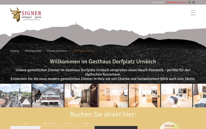 Screenshot of dorfplatz-urnaesch.ch