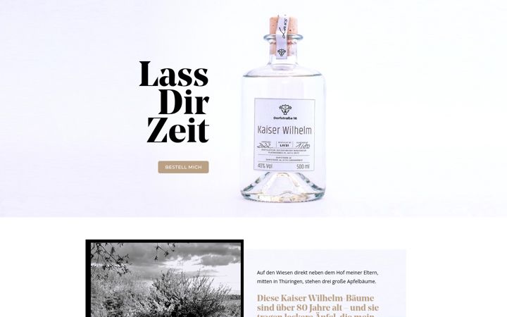 Screenshot of dorfstrasse16.com