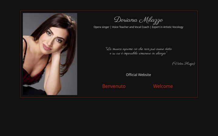 Screenshot of dorianamilazzo.com