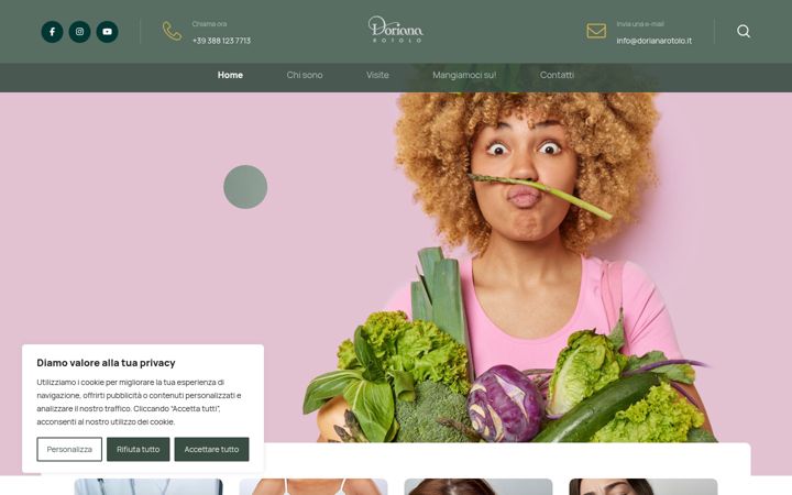 Screenshot van dorianarotolo.it