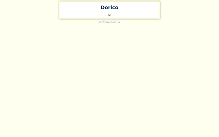 Screenshot of dorico.uk