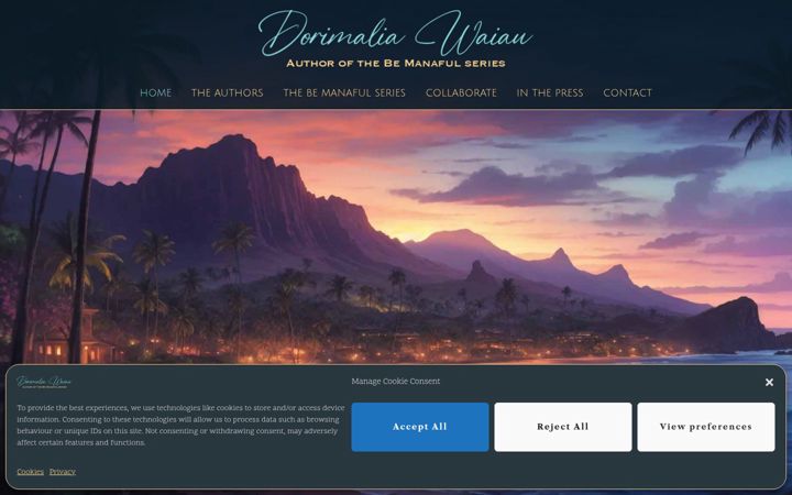 Screenshot of dorimaliawaiau.com