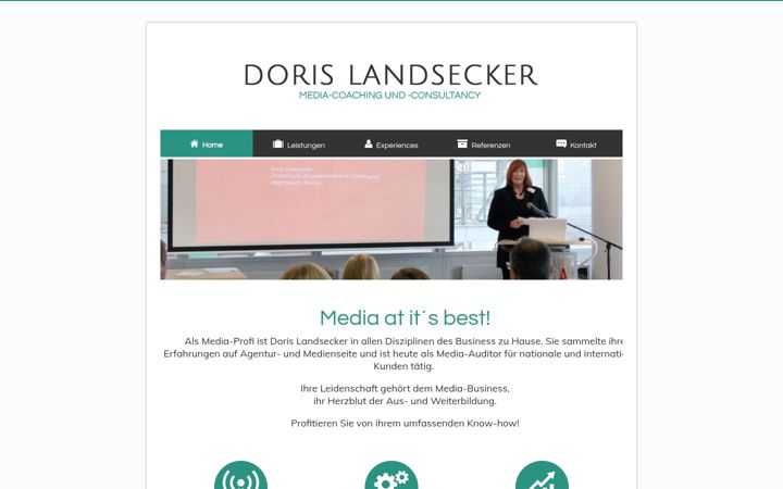 Screenshot of doris-landsecker.de