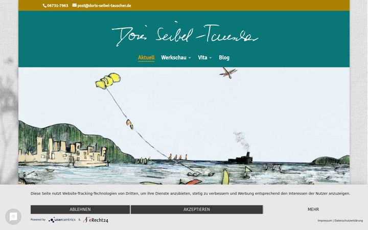 Screenshot di doris-seibel-tauscher.de