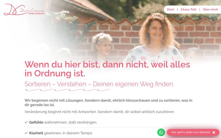 Screenshot of doriscramme.de