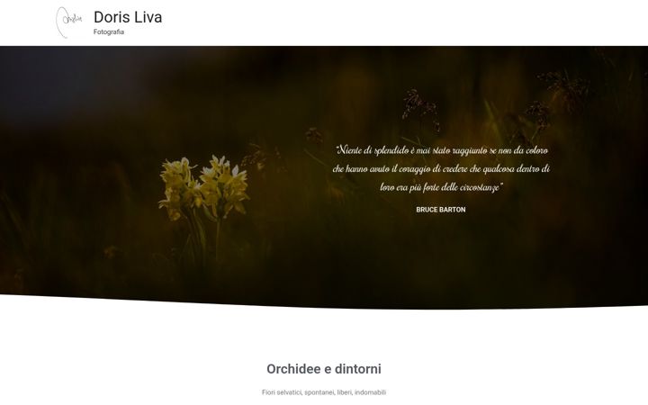 Screenshot of dorisliva.it