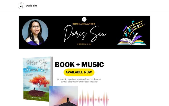 Screenshot of dorissiu.com