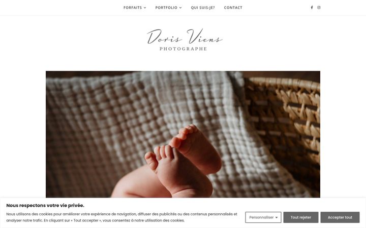 Screenshot of dorisviens.com