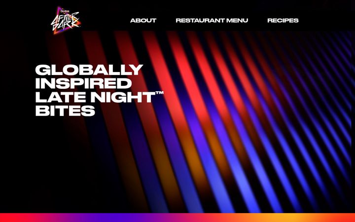 Screenshot of doritosafterdark.com