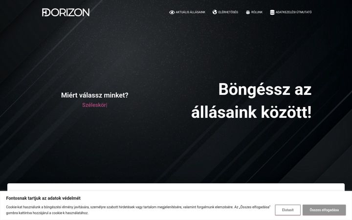 Screenshot of dorizon.hu