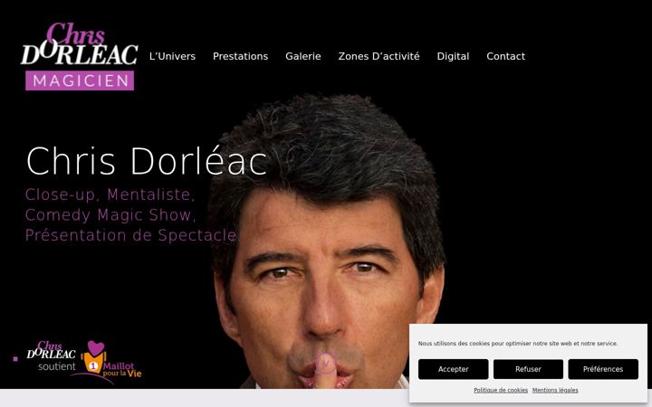 Captura de pantalla de dorleac.fr