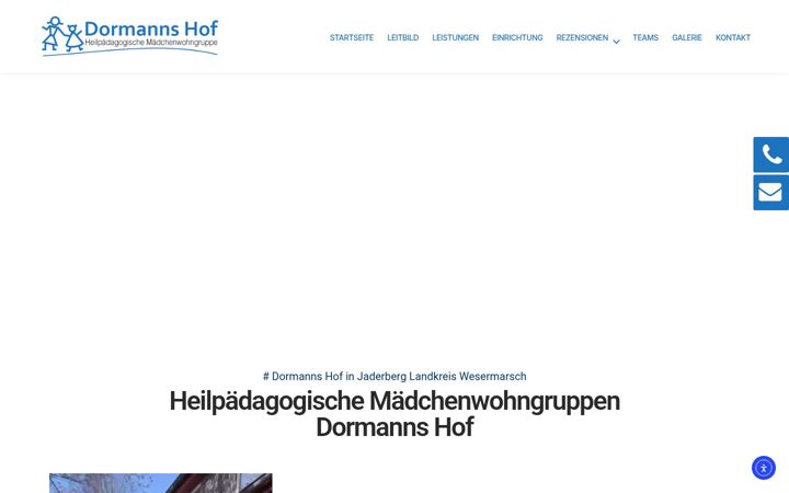 Screenshot of dormannshof.de