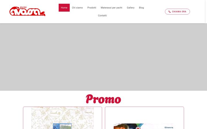 Screenshot of dormiavossa.com