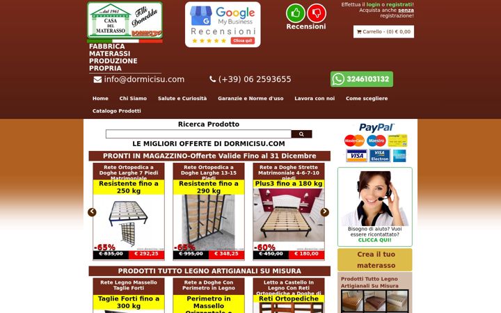 Screenshot of dormicisu.com