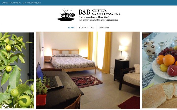 Screenshot di dormireconcorsifolignocaserma.it