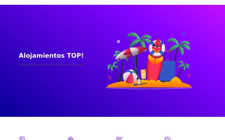 Screenshot of dormirenelsur.es