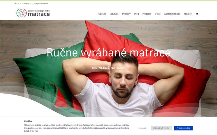 Képernyőkép: dormisan.eu