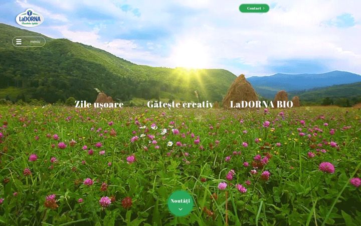 Screenshot of dornalactate.ro