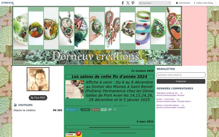 Screenshot of dorneuv.fr