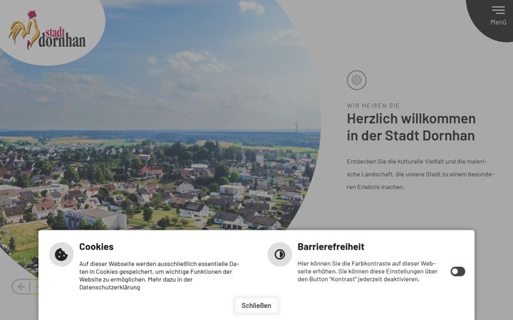 Screenshot of dornhan.de