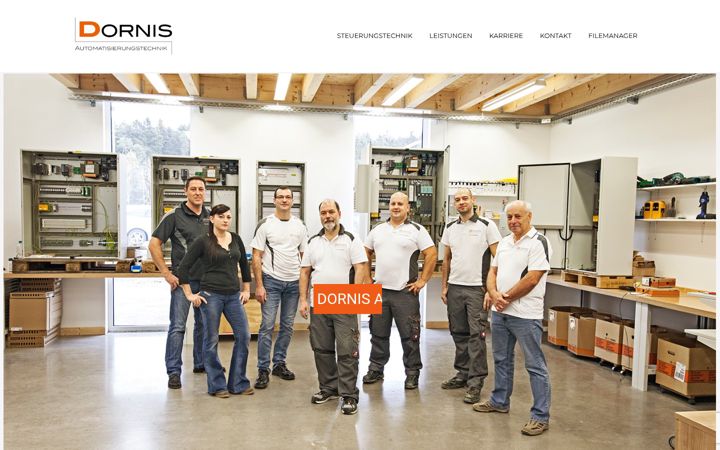 Screenshot of dornis.net