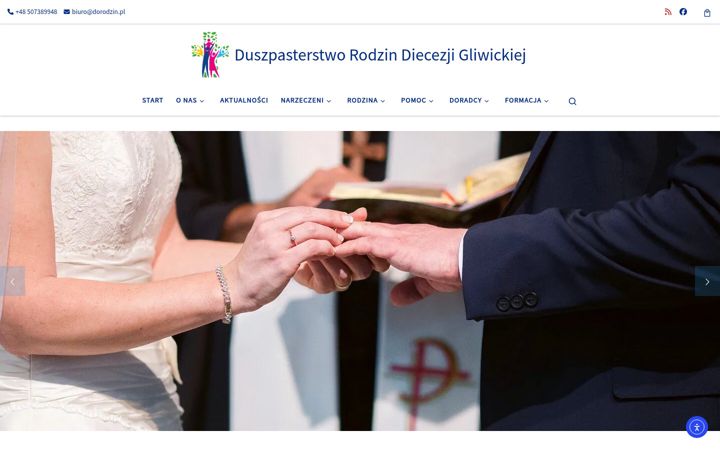 Snímek obrazovky dorodzin.pl