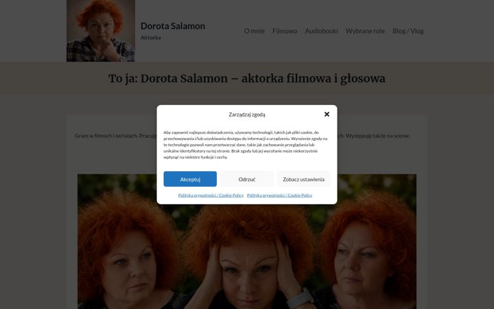 Snímek obrazovky dorota-salamon.pl