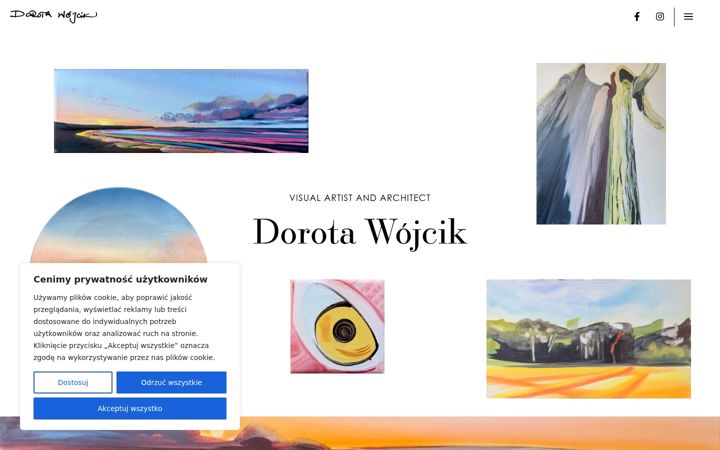Screenshot of dorota-wojcik.com