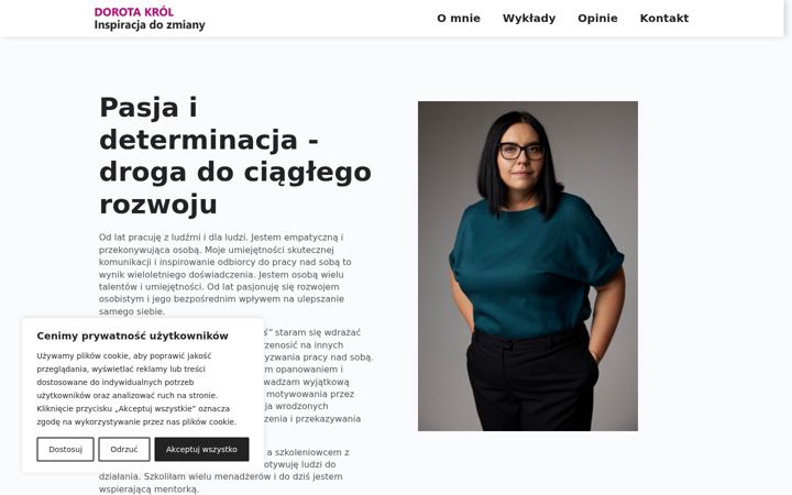 Posnetek zaslona dorotakrol.pl