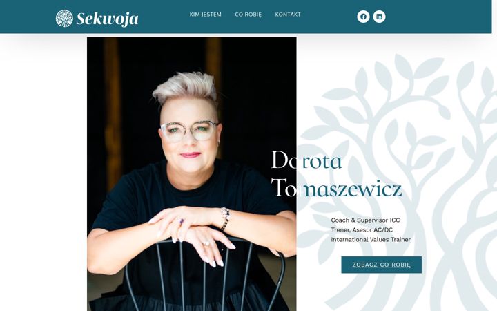 Capture d'écran de dorotatomaszewicz.pl