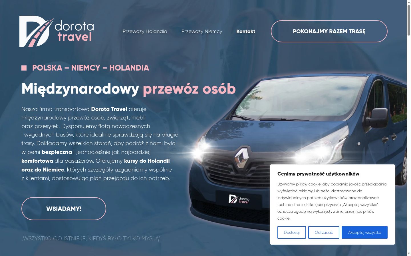 Snímek obrazovky baneru souhlasu zobrazeného před jakoukoli interakcí