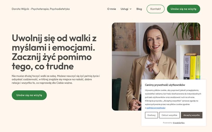 Képernyőkép: dorotawojcik.eu