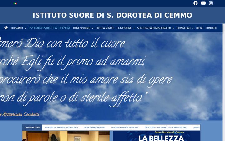 Screenshot di doroteedicemmo.it