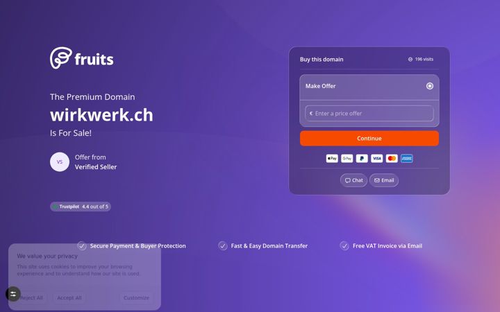 Screenshot of dorothee-brumann.ch