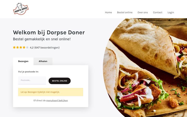 Screenshot of dorpsedoner010.nl