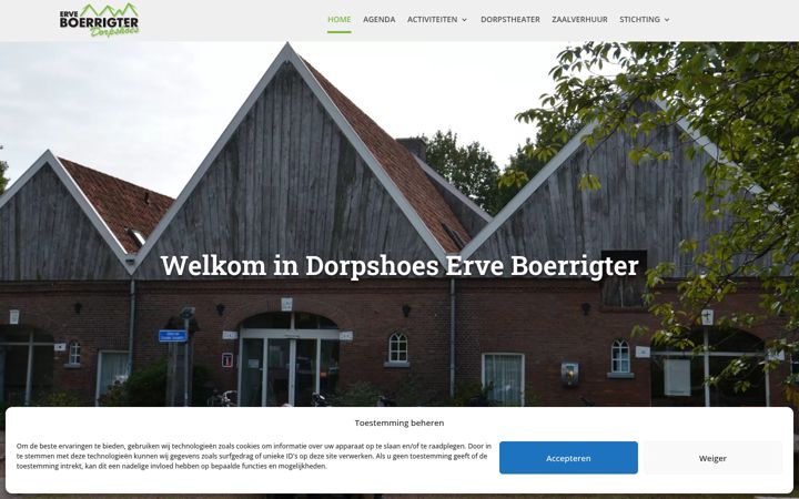 Skjámynd af dorpshoes.nl