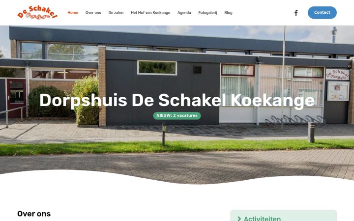 Screenshot of dorpshuisdeschakel.nl