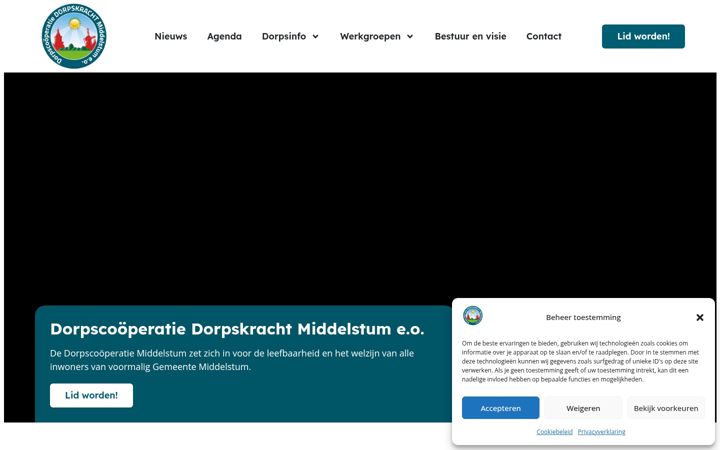 Captura de pantalla de dorpskrachtmiddelstum.nl