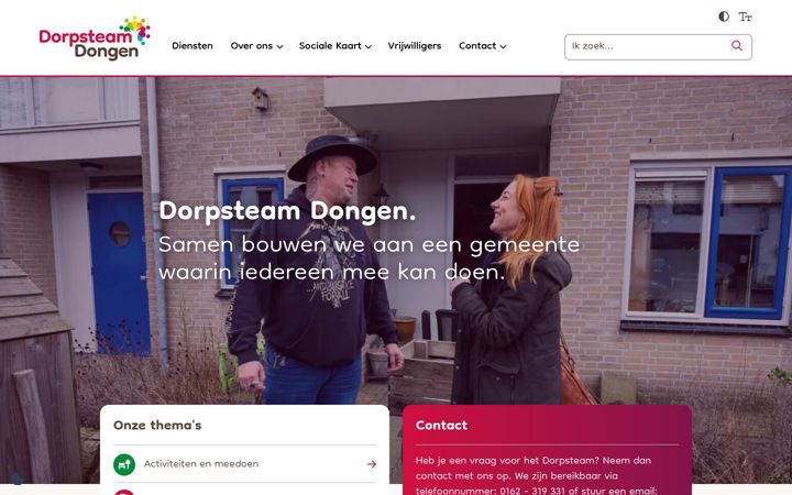 Screenshot of dorpsteamdongen.nl
