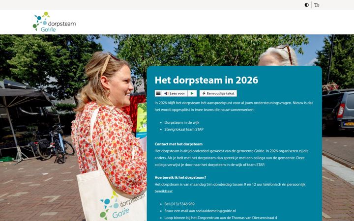 Captura de pantalla de dorpsteamgoirle.nl