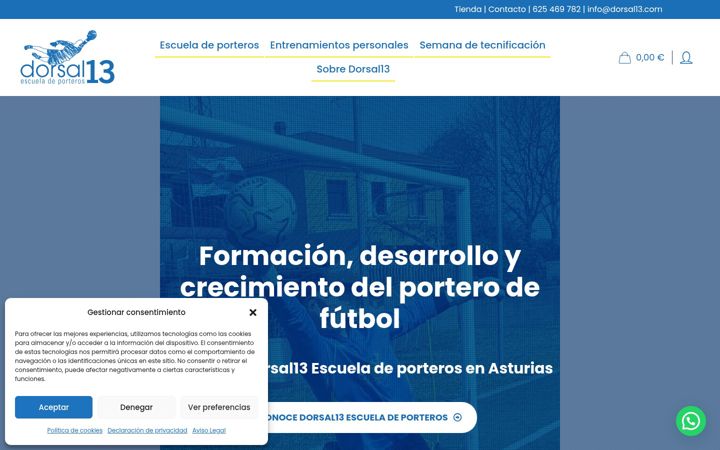 Screenshot of dorsal13.com