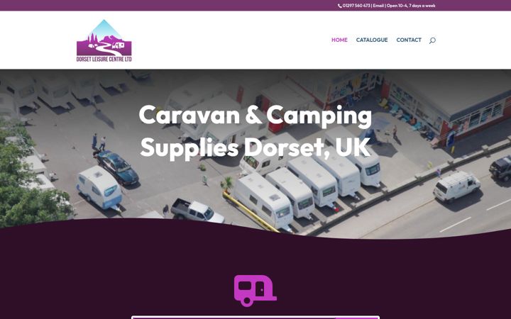 Screenshot of dorsetleisurecentre.co.uk