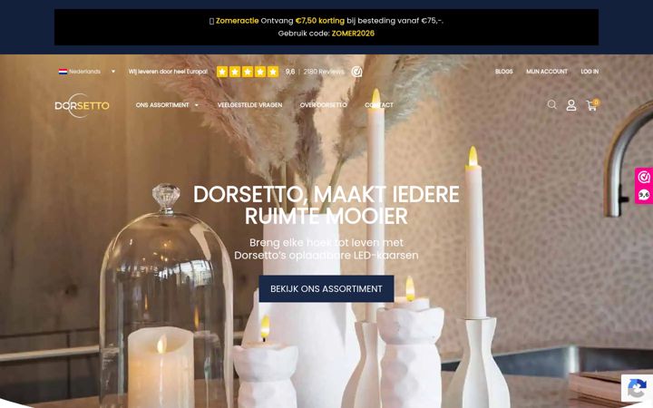 Screenshot of dorsetto.com