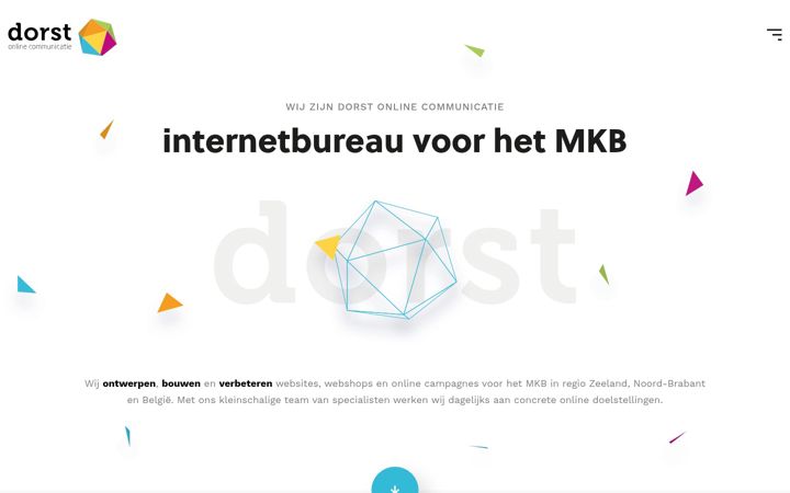Screenshot di dorstcommunicatie.nl