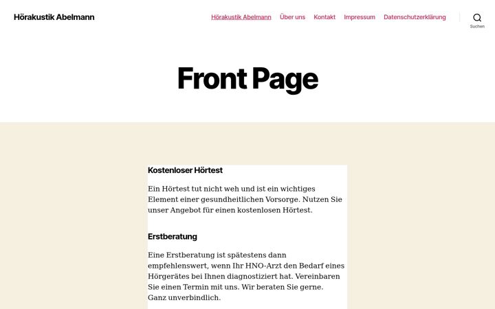 Screenshot of dorsten-abelmann.de