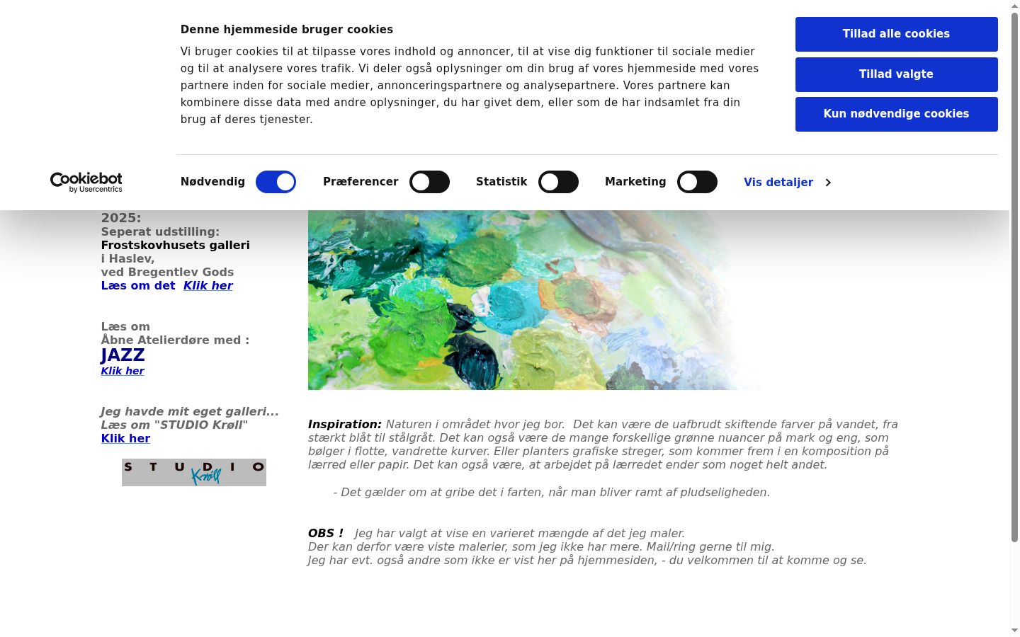 Screenshot tal-banner tal-kunsens muri qabel kwalunkwe interazzjoni