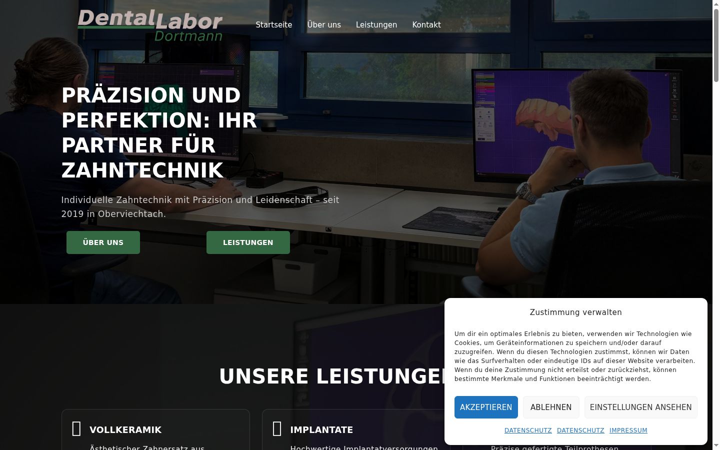 Screenshot tal-banner tal-kunsens muri qabel kwalunkwe interazzjoni