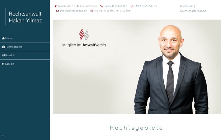 Ekraanipilt saidist dortmund-rae.de