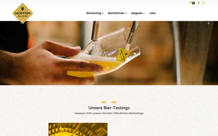 Ekraanipilt saidist dortmunder-biertage.de